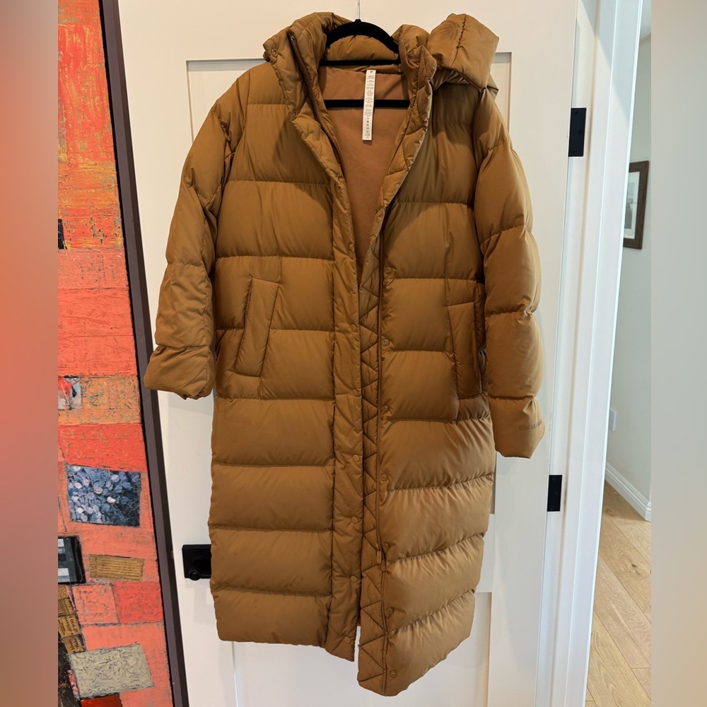 lululemon Wunder Puff 600 Down Fill Long Jacket